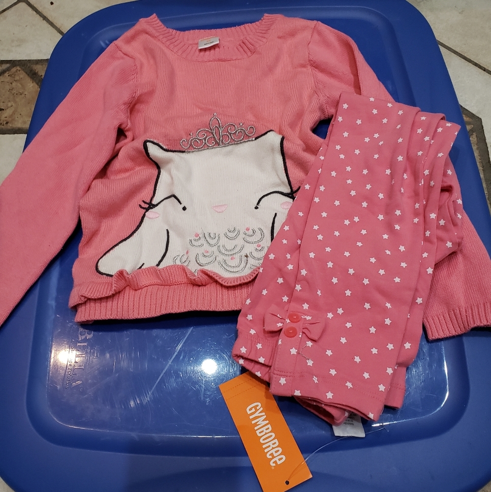 Nwt gymboree 5t outfit